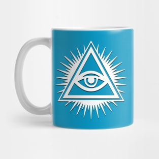 Triangle of light & All Seeing Eye of Ra Mug